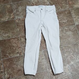 Lucky Brand Women's Crisp White Ankle Jeans